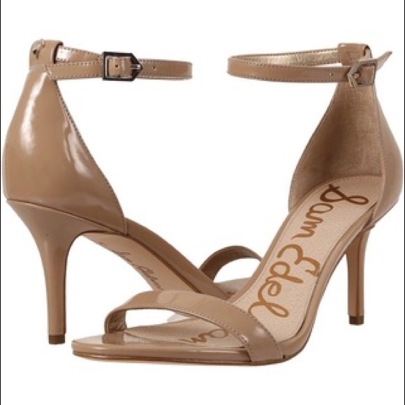Sam Edelman Shoes - Sam Edelman Nude Low Heels Dress Sandal 8.5 😍